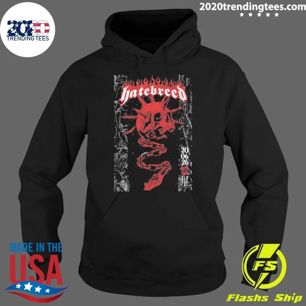 Hatebreed Hellfest June 20 2026 in Clisson France Shirt