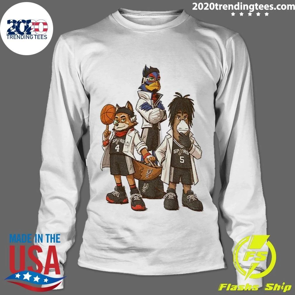 Fox Wemby And Castle San Antonio Spurs Basketball The Nba Finals 2026 Shirt