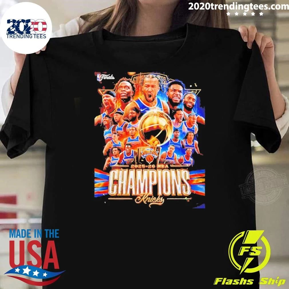 First Time In 53 Years The Knicks Are NBA Champions 2025-2026 Shirt