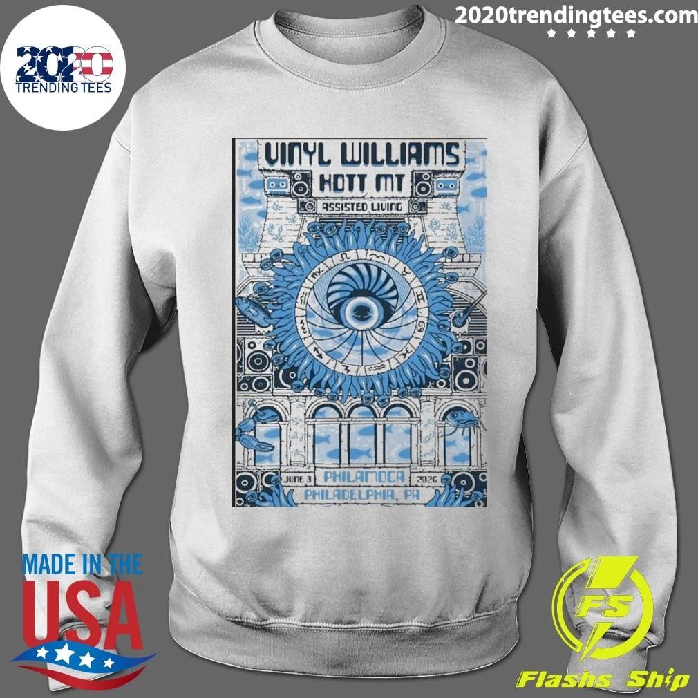 Vinyl Williams In Philadelphia Pa On June 3 2026 Poster Shirt