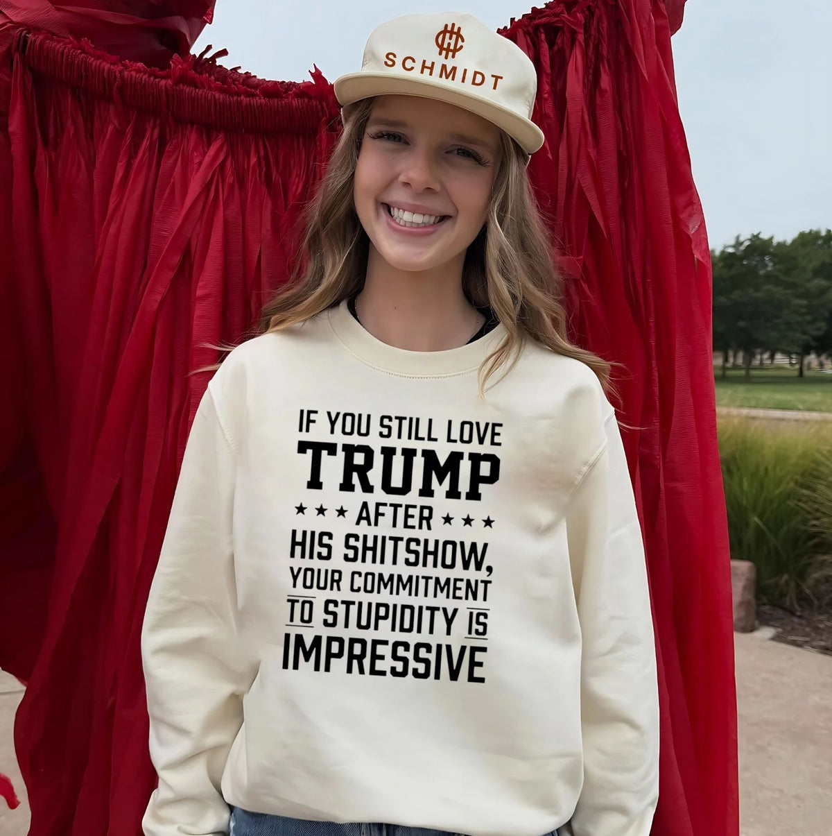 If you still love Trump after his shitshow your commitment to stupidity is impressive 2026 shirt