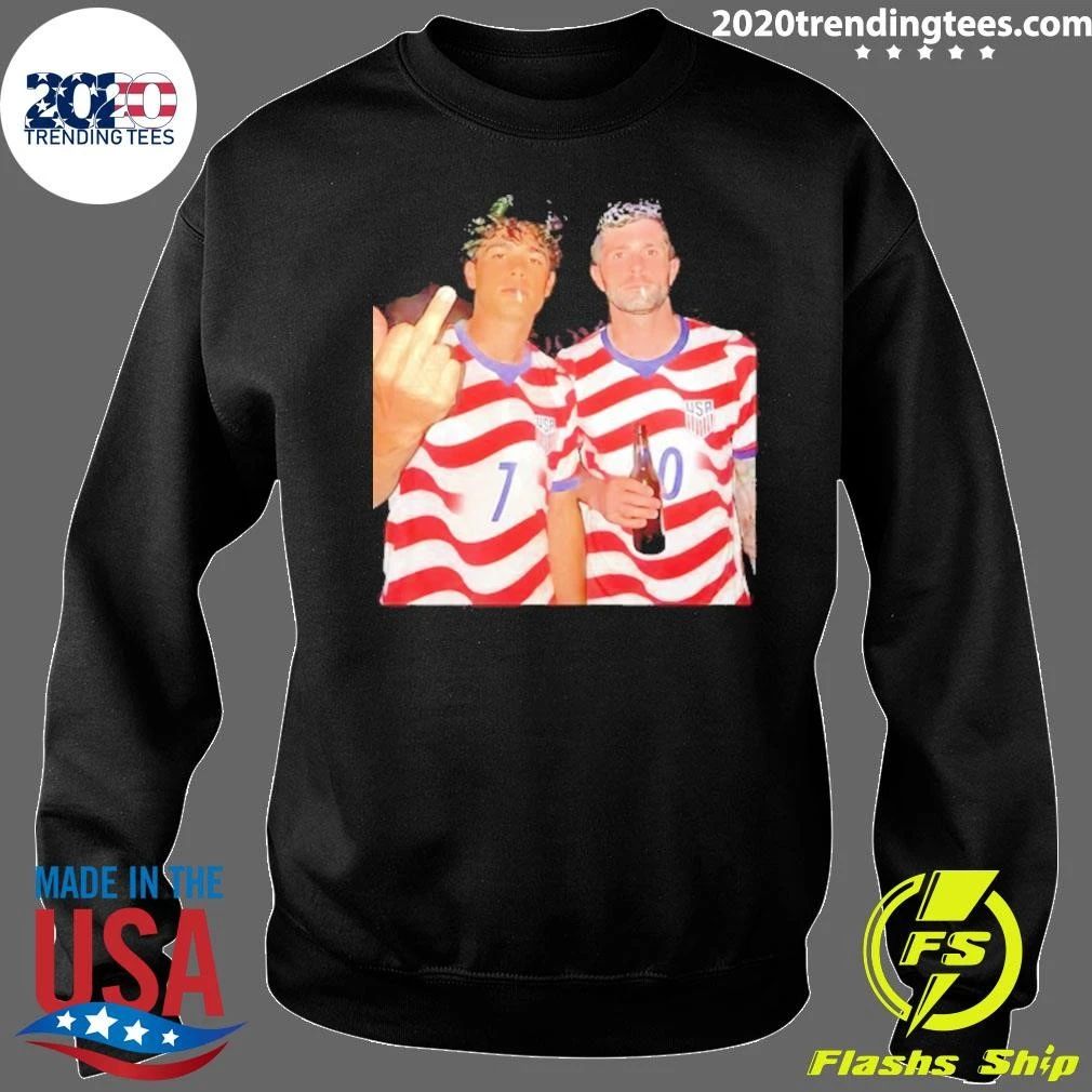 American Soccer The Middle Finger Gesture 1 Shirt