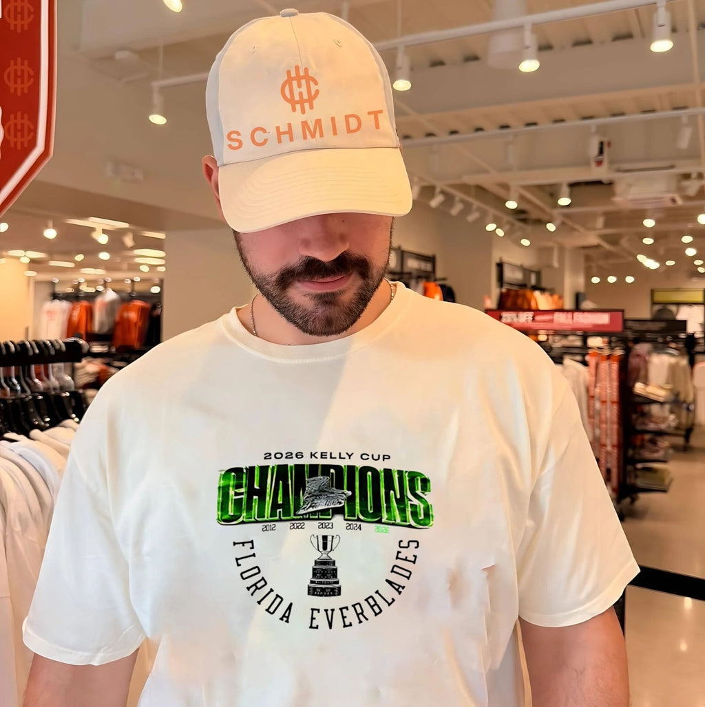 Florida Everblades Kelly Cup Champions 5X 2026 Celebrating shirt