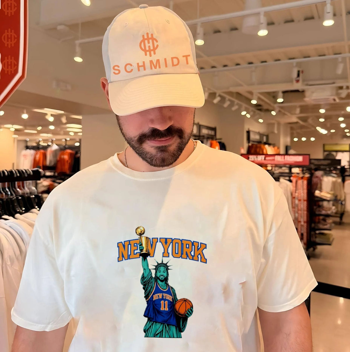 Statue of Brunson NY Knicks NBA Champions 2026 shirt