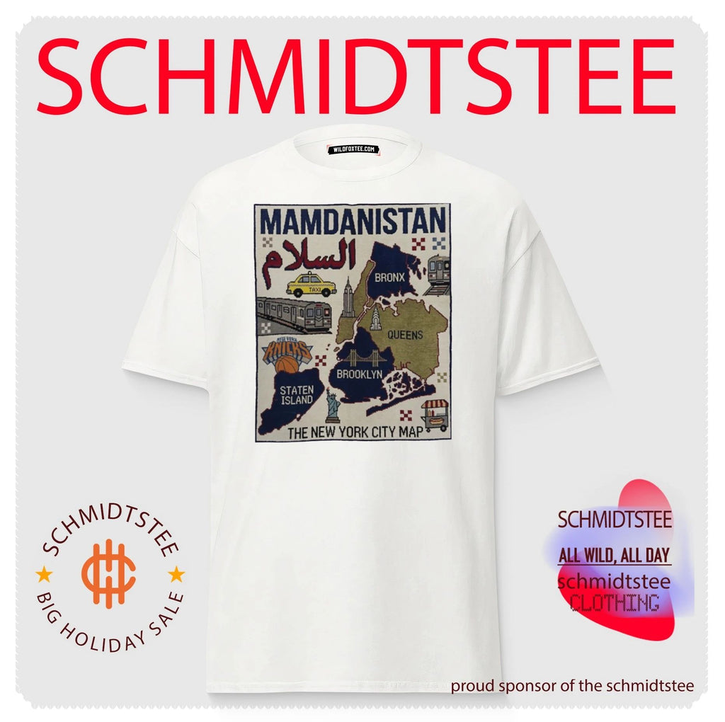 Mamdanistan The New York City Map Shirt