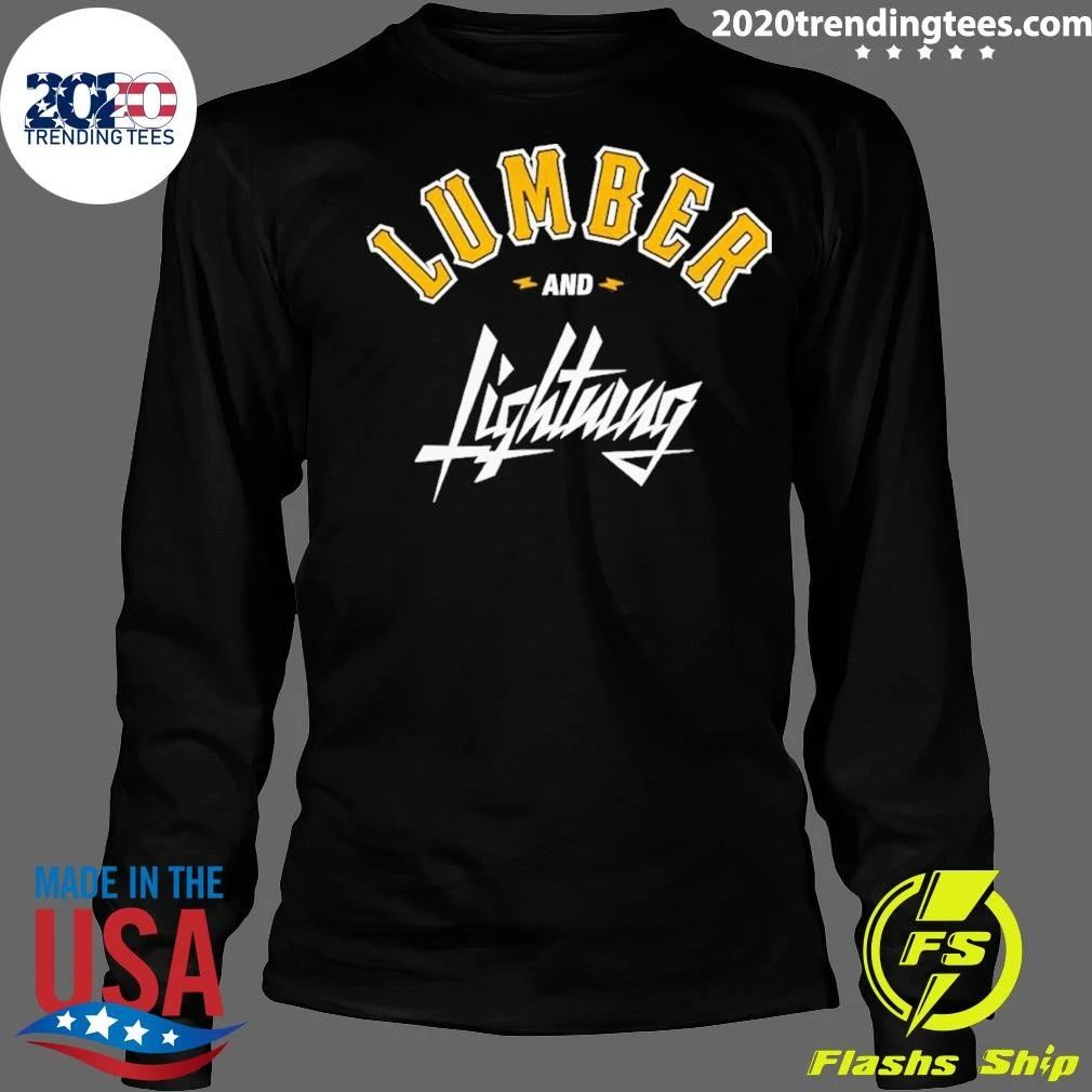 Lumber And Lighting Pittsburgh Pirates Baseball Mlb 2026 Shirt