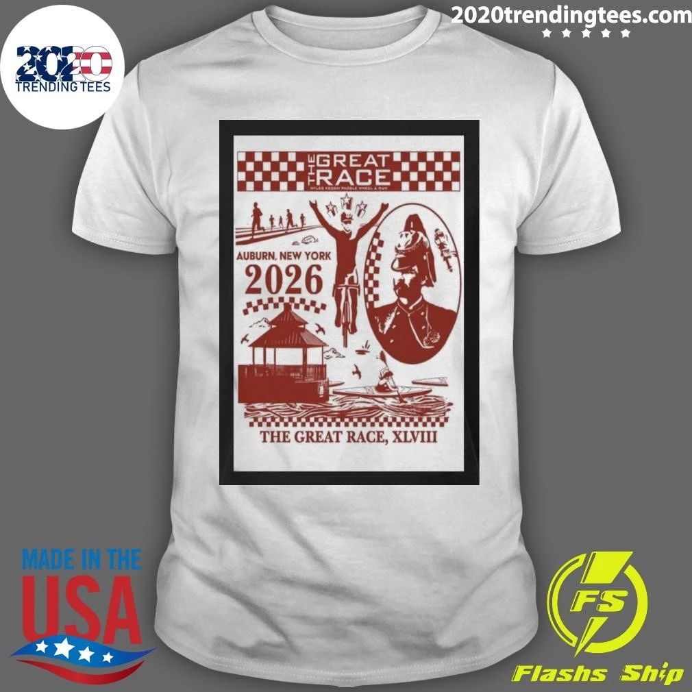 The Great Race XLVIII Auburn New York Tour 2026 Shirt
