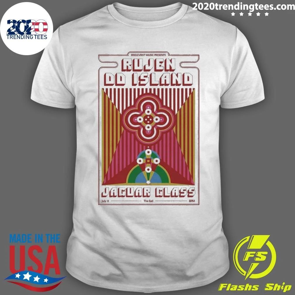 Rujen, Dd Island And Jaguar Glass In Atlanta Ga On July 11 2026 Poster Shirt