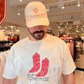 Bringing things back to life boots shirt