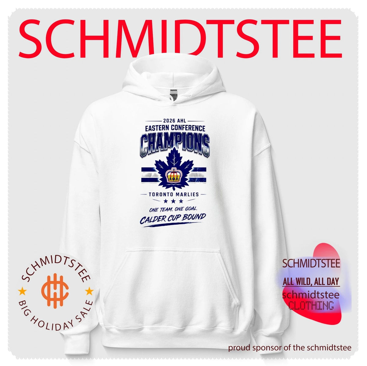 Toronto Marlies 2026 Eastern Conference Champions one team one goal shirt