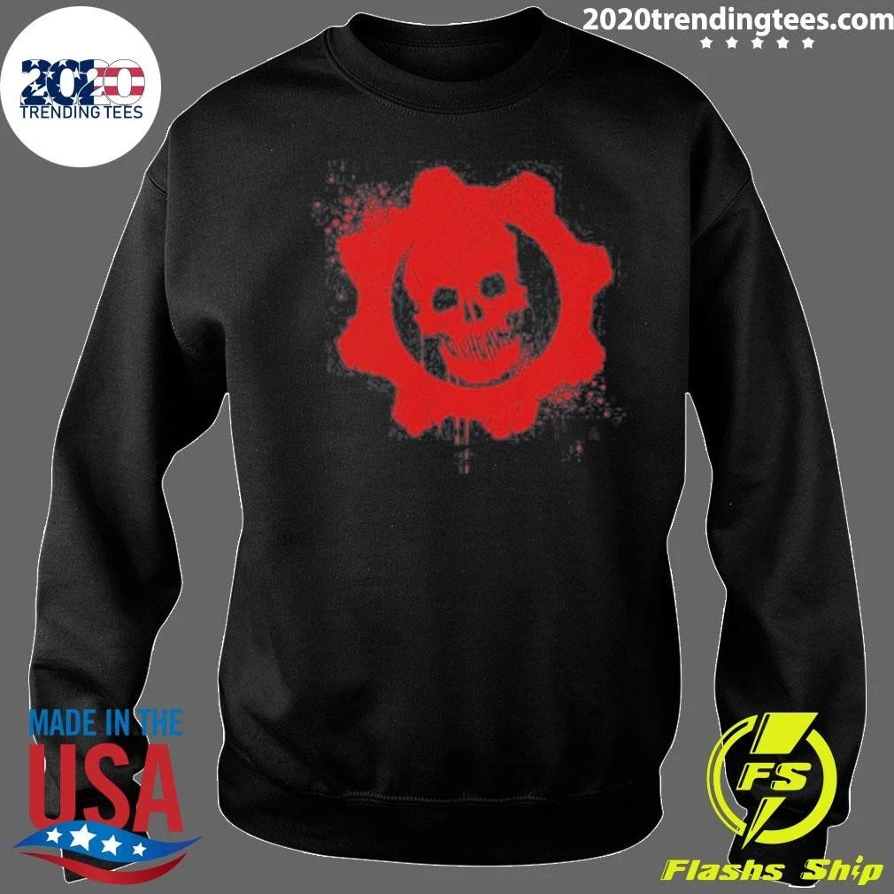 Skull Gears of War Crimson Omen Tee Shirt