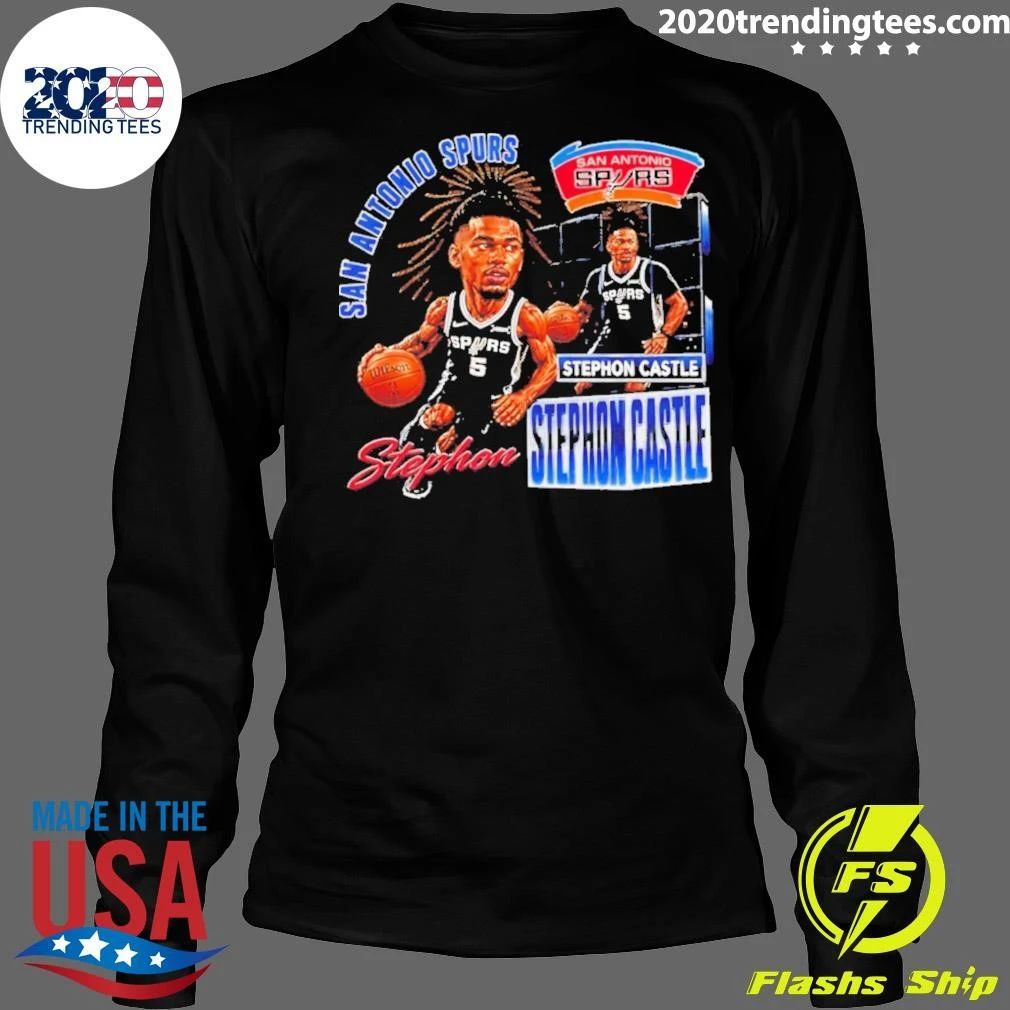 Stephon Castle Spurs ’26 Nba Finals Shirt