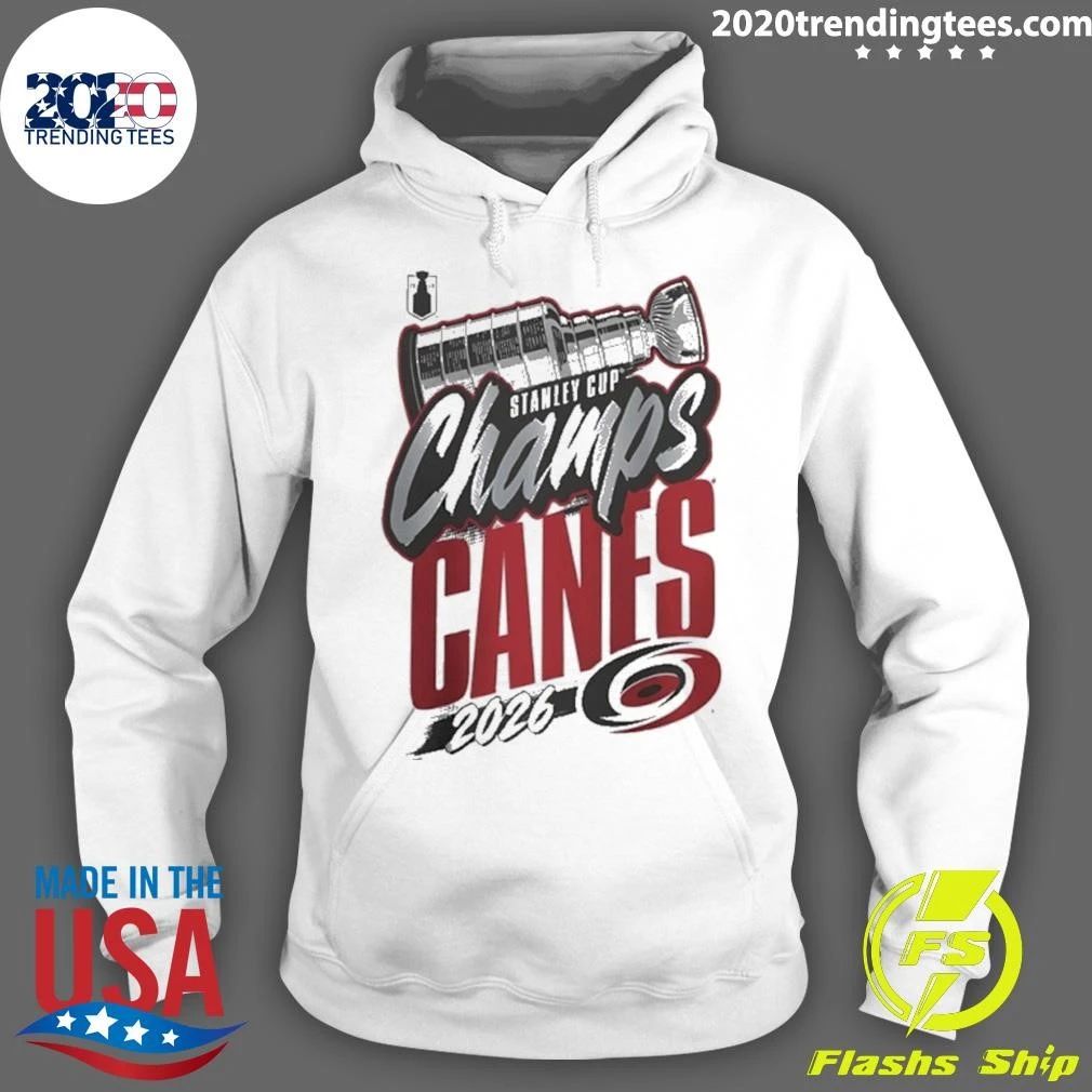 Carolina Hurricanes 2026 Stanley Cup Champions Replica Locker Room Shirt