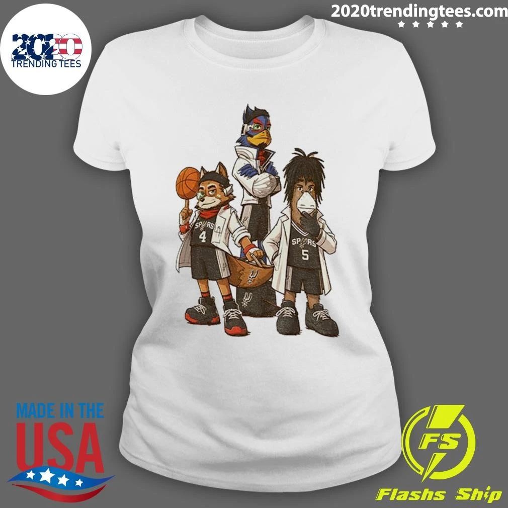 Fox Wemby And Castle San Antonio Spurs Basketball The Nba Finals 2026 Shirt