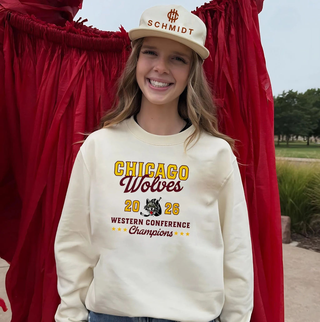Chicago Wolves 2026 Western Conference Champions classic shirt