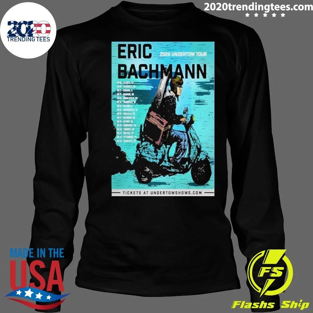 Eric Bachmann Undertow 2026 Shows Poster Shirt