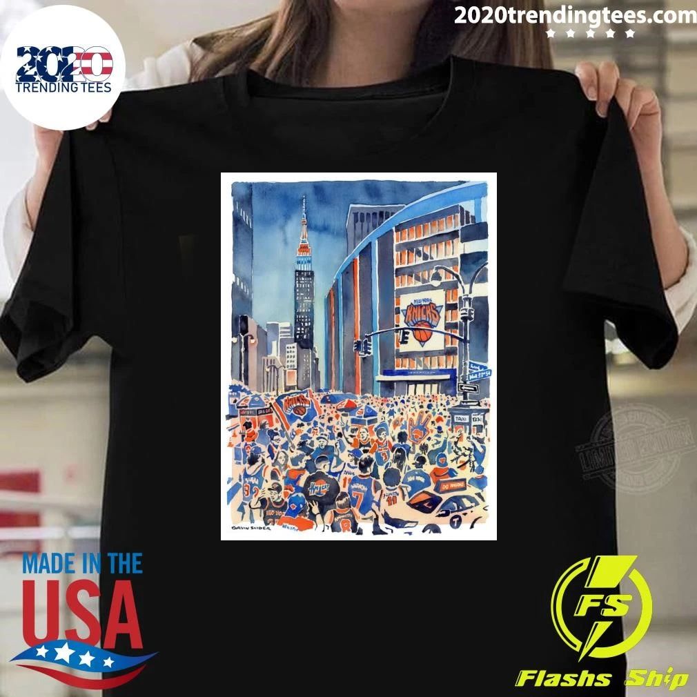 New York, We Made It Happen NYON Knicks 2026 NBA Finals Art Print Shirt