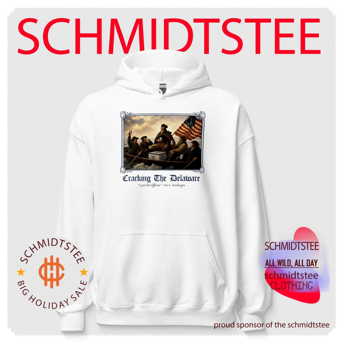 Cracking the Delaware it just hits different Gen G Washington shirt