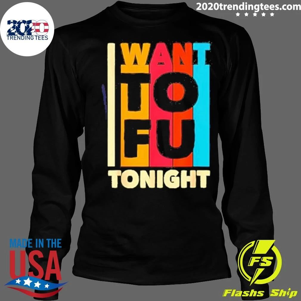 I Want Tofu Tonight Shirt