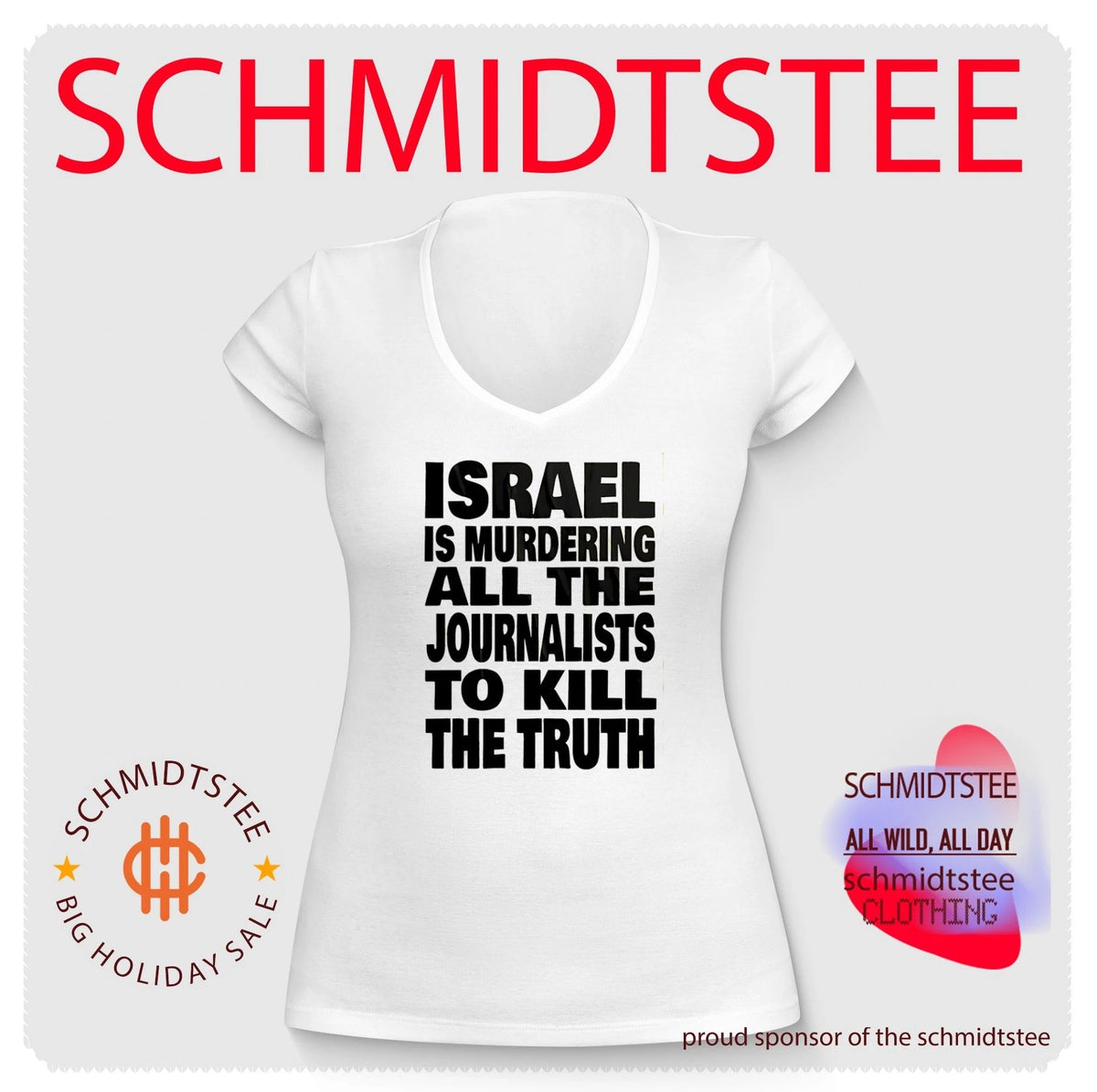Israel is murdering all the journalist to kill the truth shirt