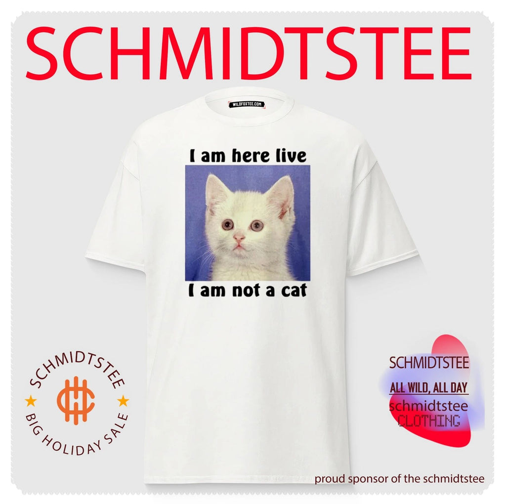 I am here live I Am Not A Cat shirt