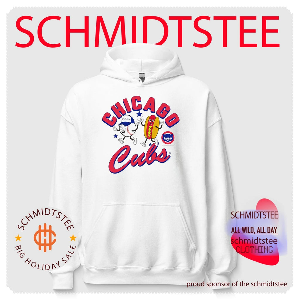 Chicago Cubs HotDog Preschool Snack cartoon shirt