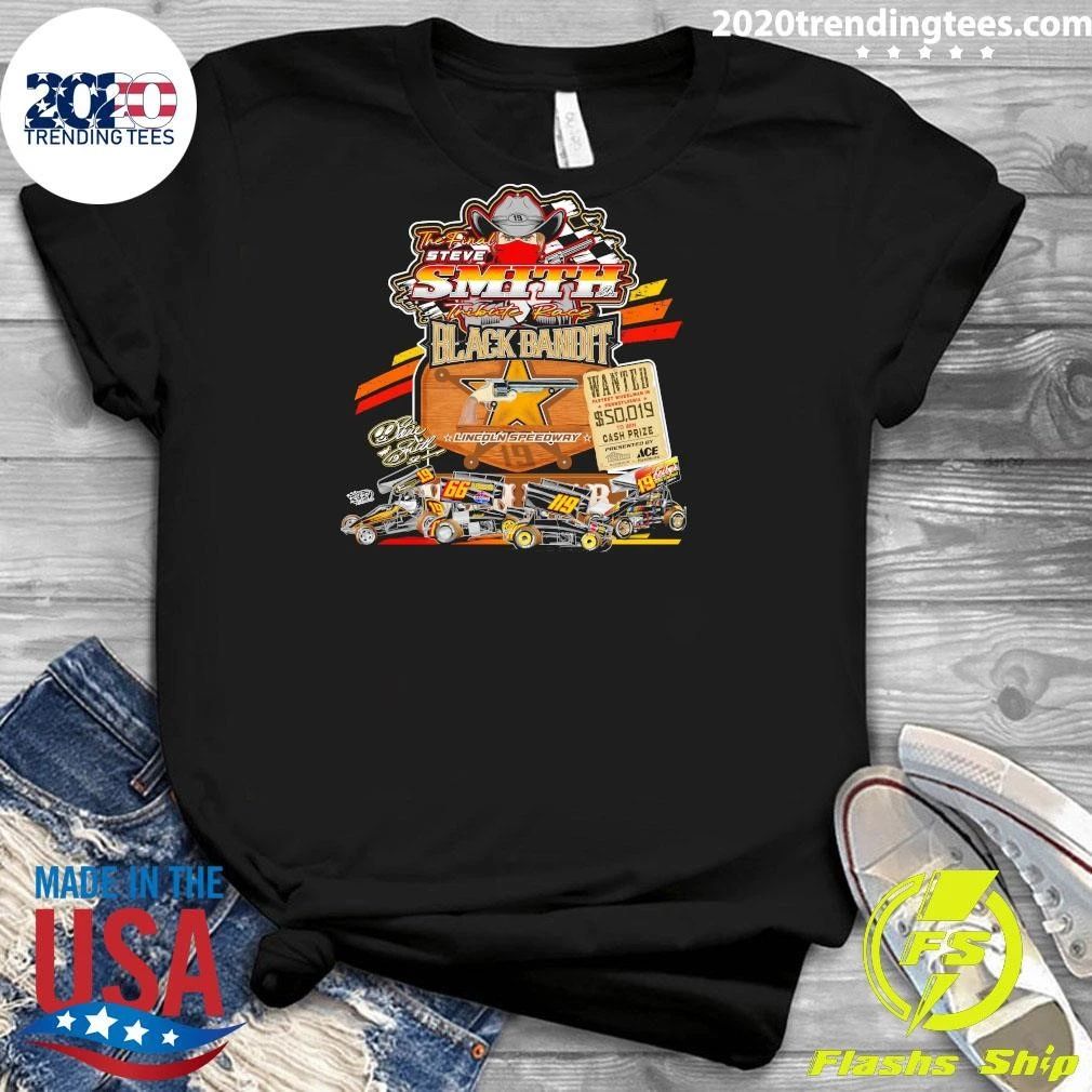 The Final Steve Smith Sr Tribute Race Black Bandit Lincoln Speedway Shirt