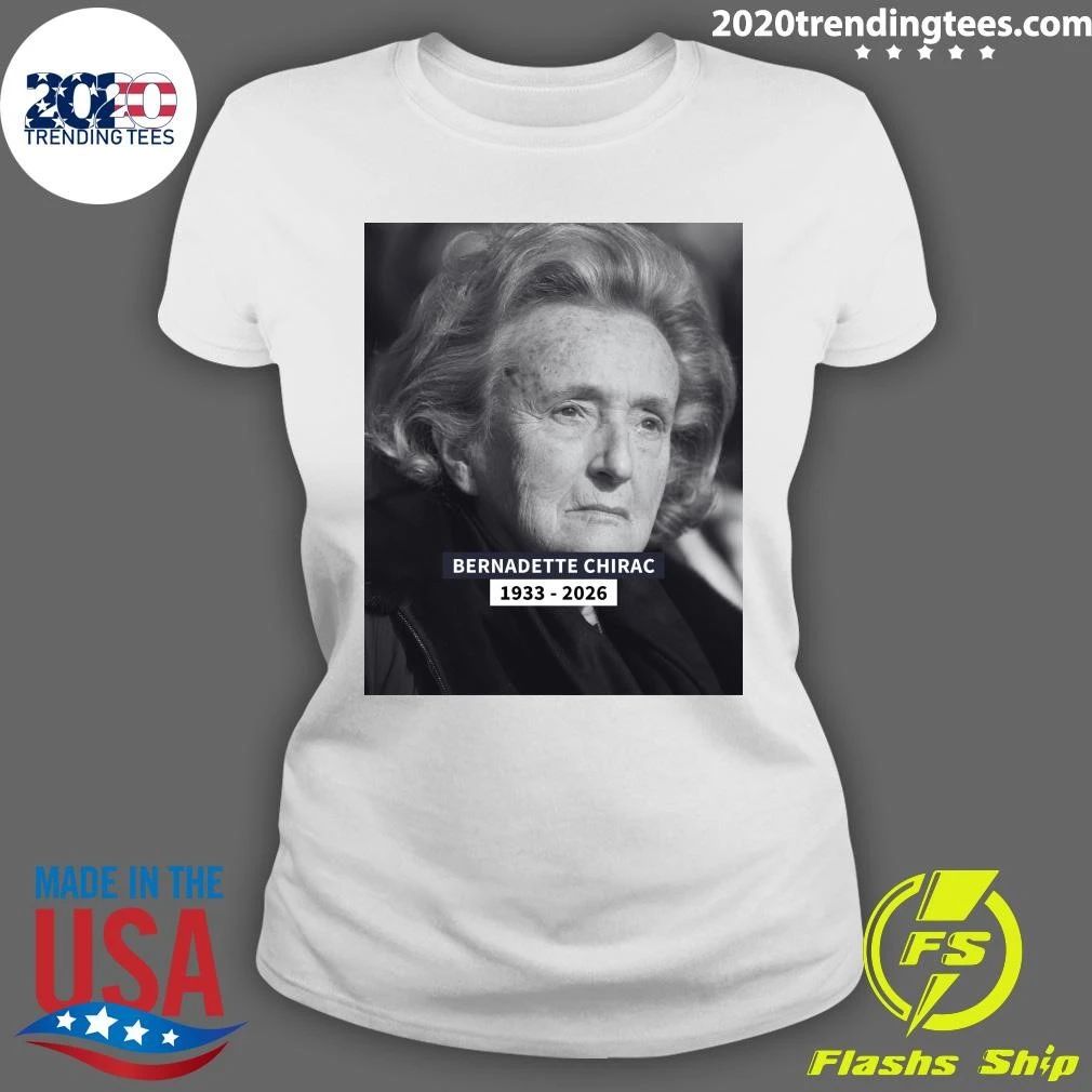 Rip Bernadette Chirac 1933-2026 Shirt