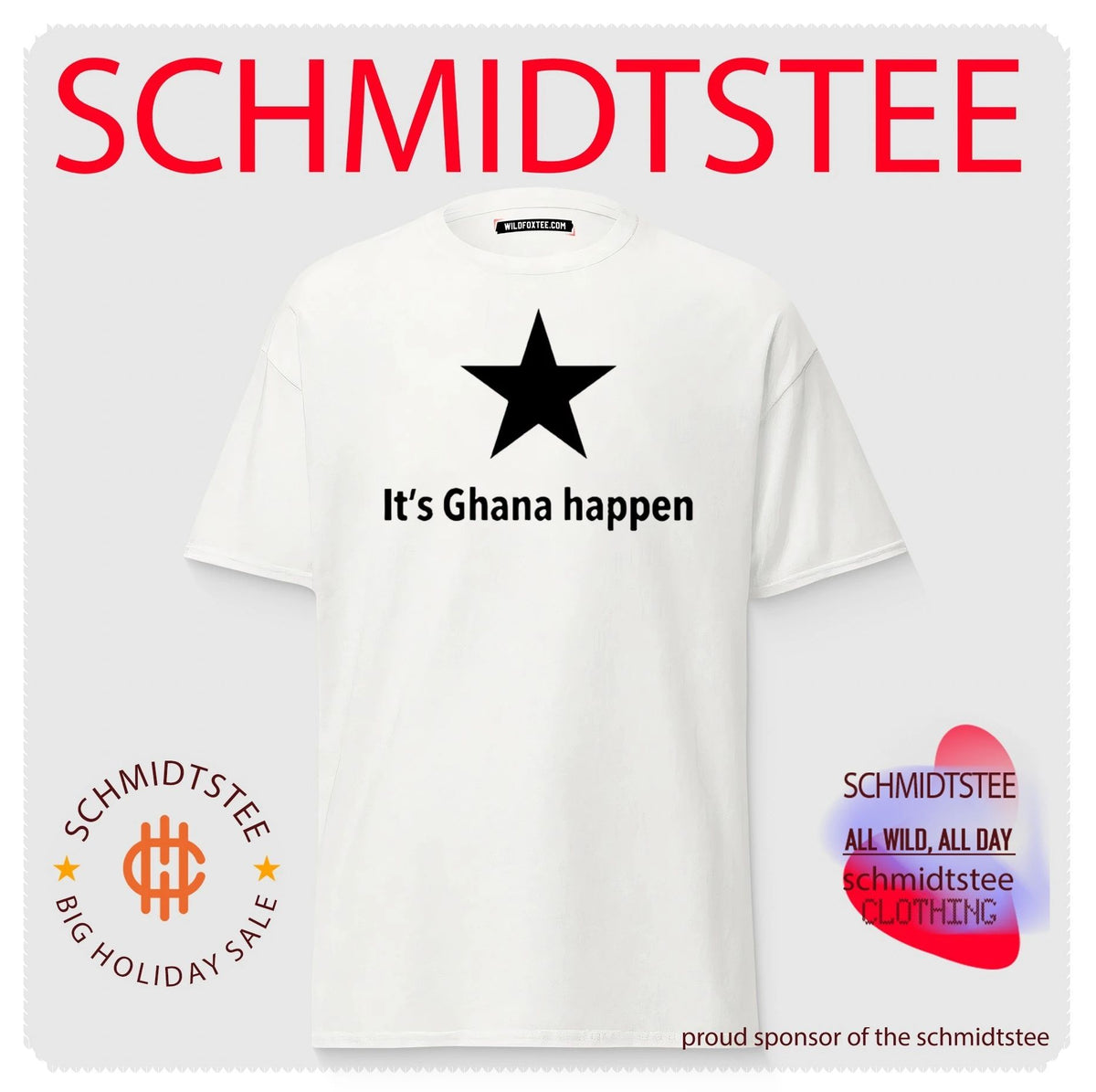 It’s Ghana Happen star shirt
