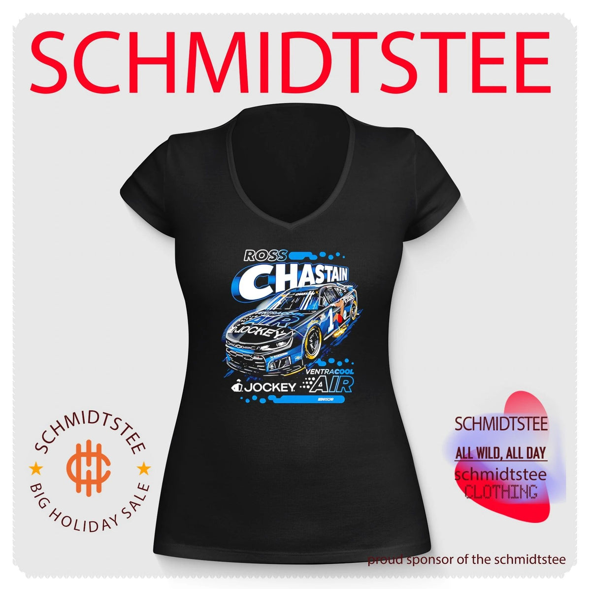 Ross Chastain 1 NASCAR 2026 Jockey VentraCool Air shirt