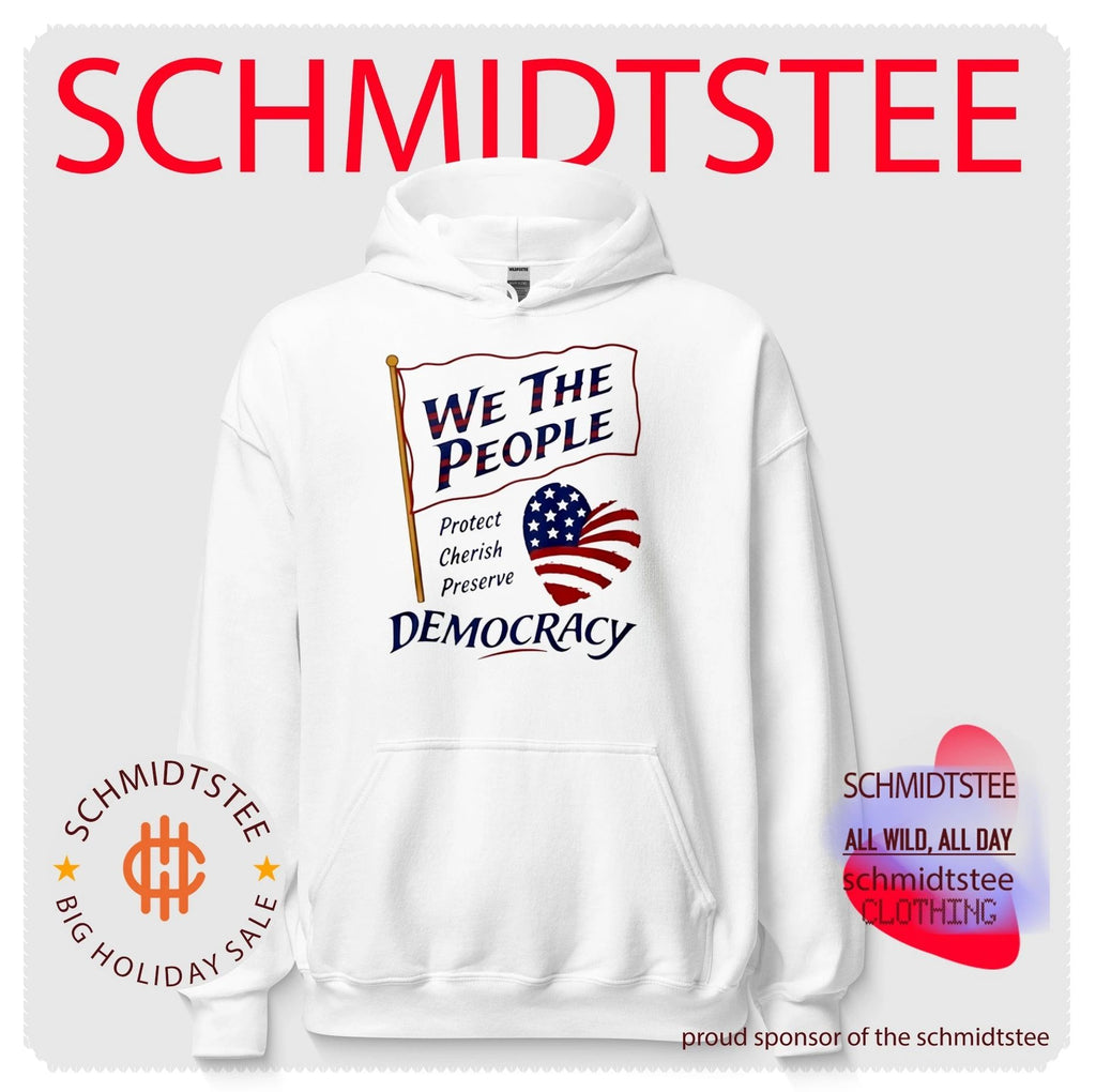 We the People Protect Cherish Preserve Democracy American Heart Shirt