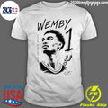 Wembanyama Basketball Star San Antonio Spurs Wemby 1 Shirt
