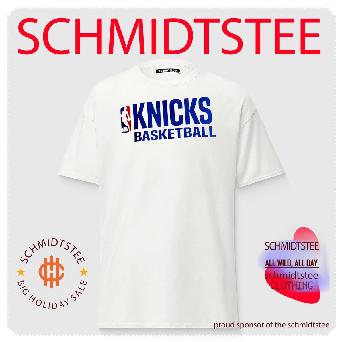 Rachel Green Knicks NBA logo shirt