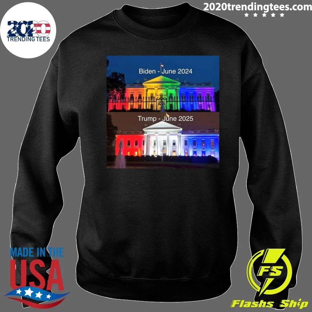 Biden June 2024 Trump June 2025 Shirt