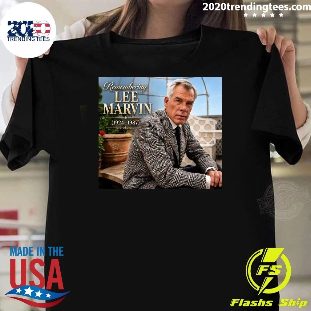 Remembering Lee Marvin 1924–1987 Shirt
