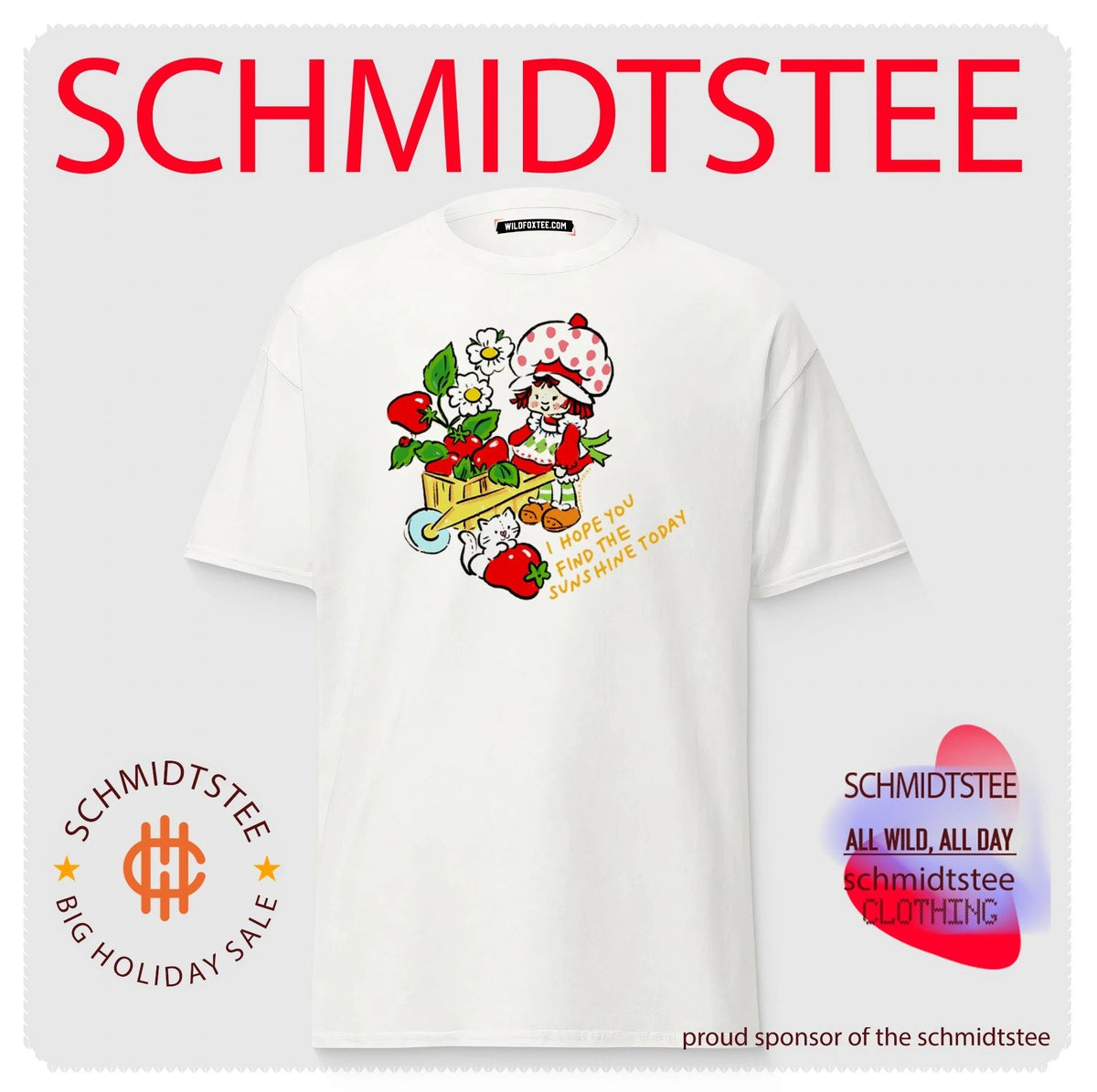 Strawberry shortcake i hope you find the sunshine today shirt