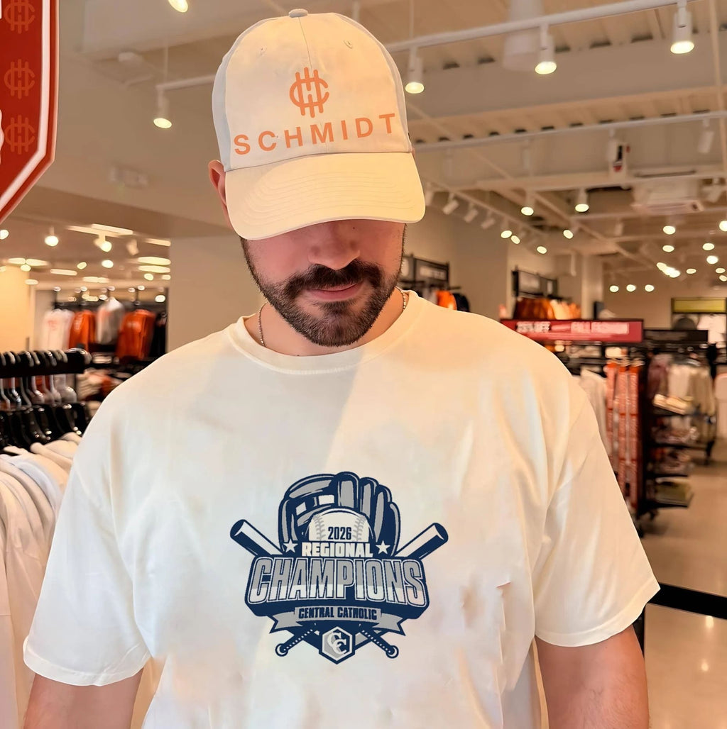 Central Catholic 2026 Baseball Regional Champions logo shirt