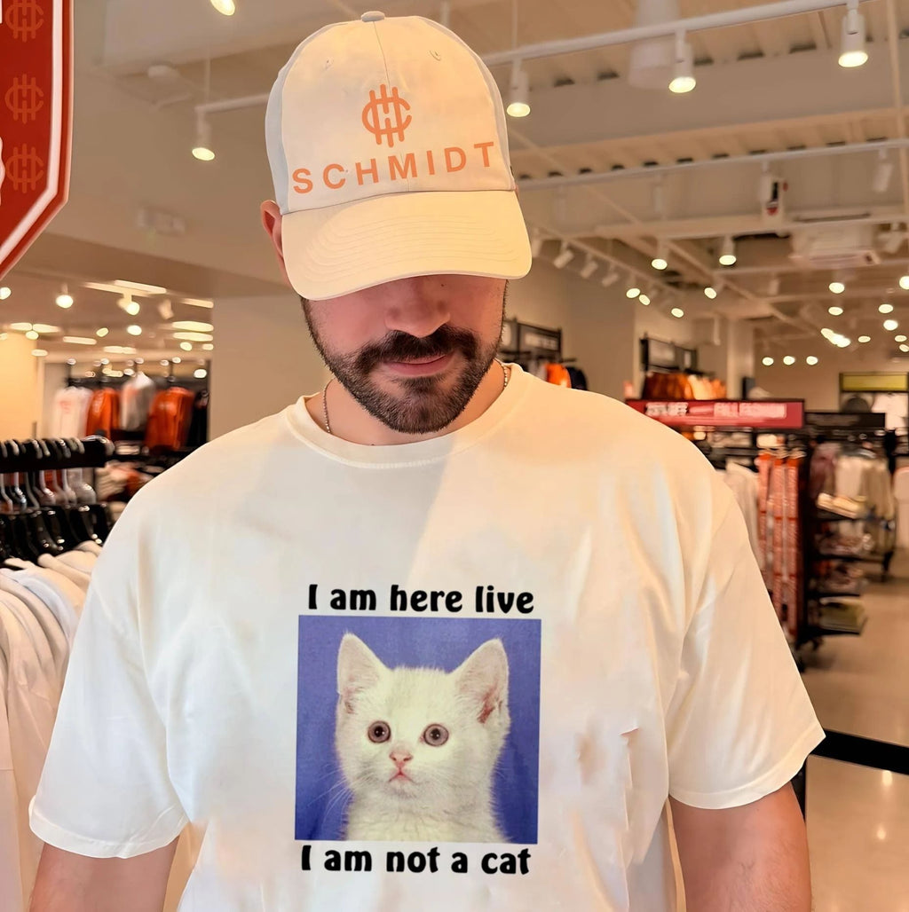 I am here live I Am Not A Cat shirt