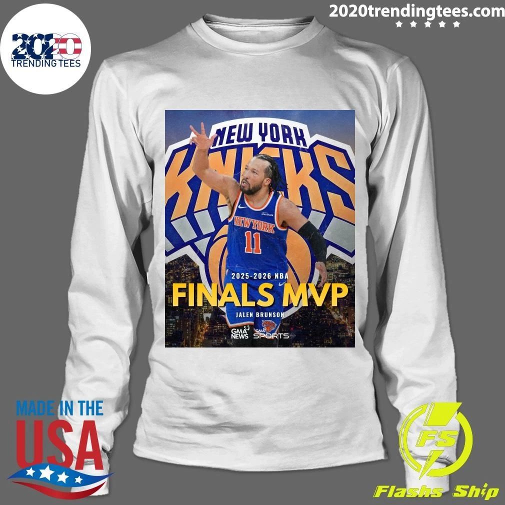 Jalen Brunson Named NBA Finals MVP After Historic 45-Point Effort In Knicks’ Clinching Win Shirt