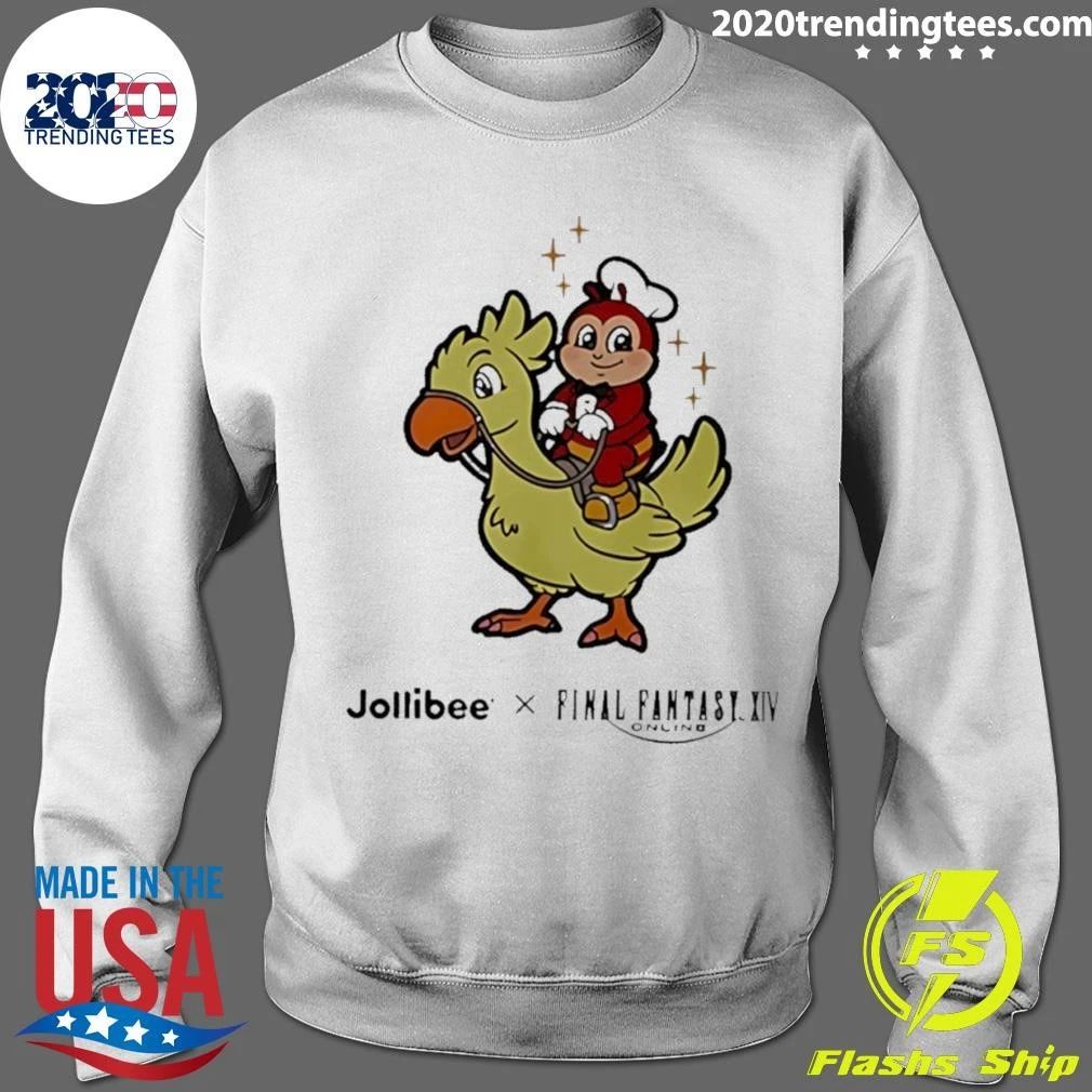 Jollibee X Final Fantasy Xiv Online Logo Shirt