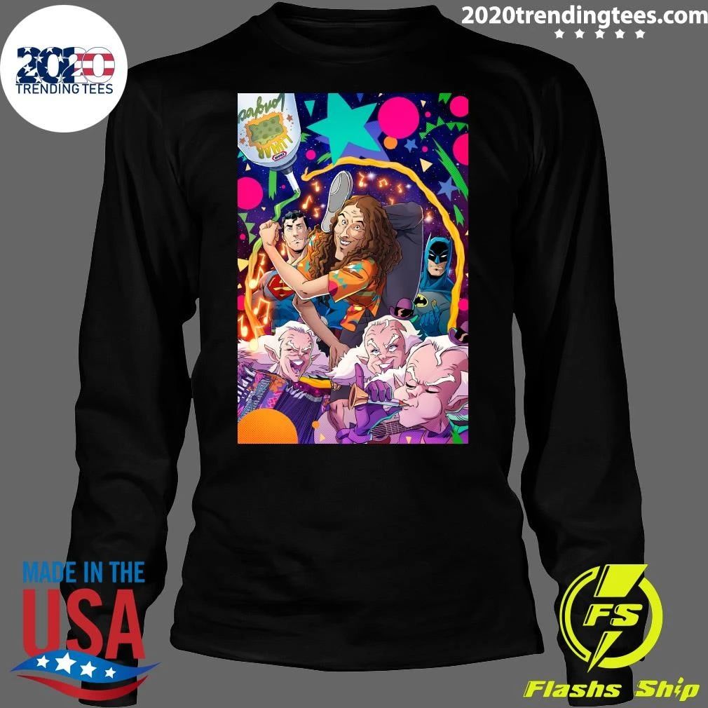 Weird Al Yankovic Galactic Dance Party Comic Graphic Shirt