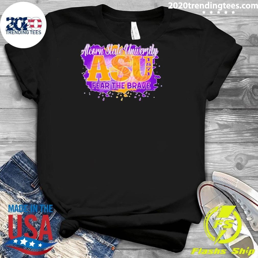 Alcorn State University Fear The Brave ASU Tigers 1877 Shirt