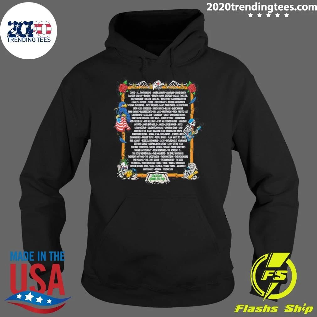 Vans Warped Tour Washington D.C 2026 Lineup Tee Shirt