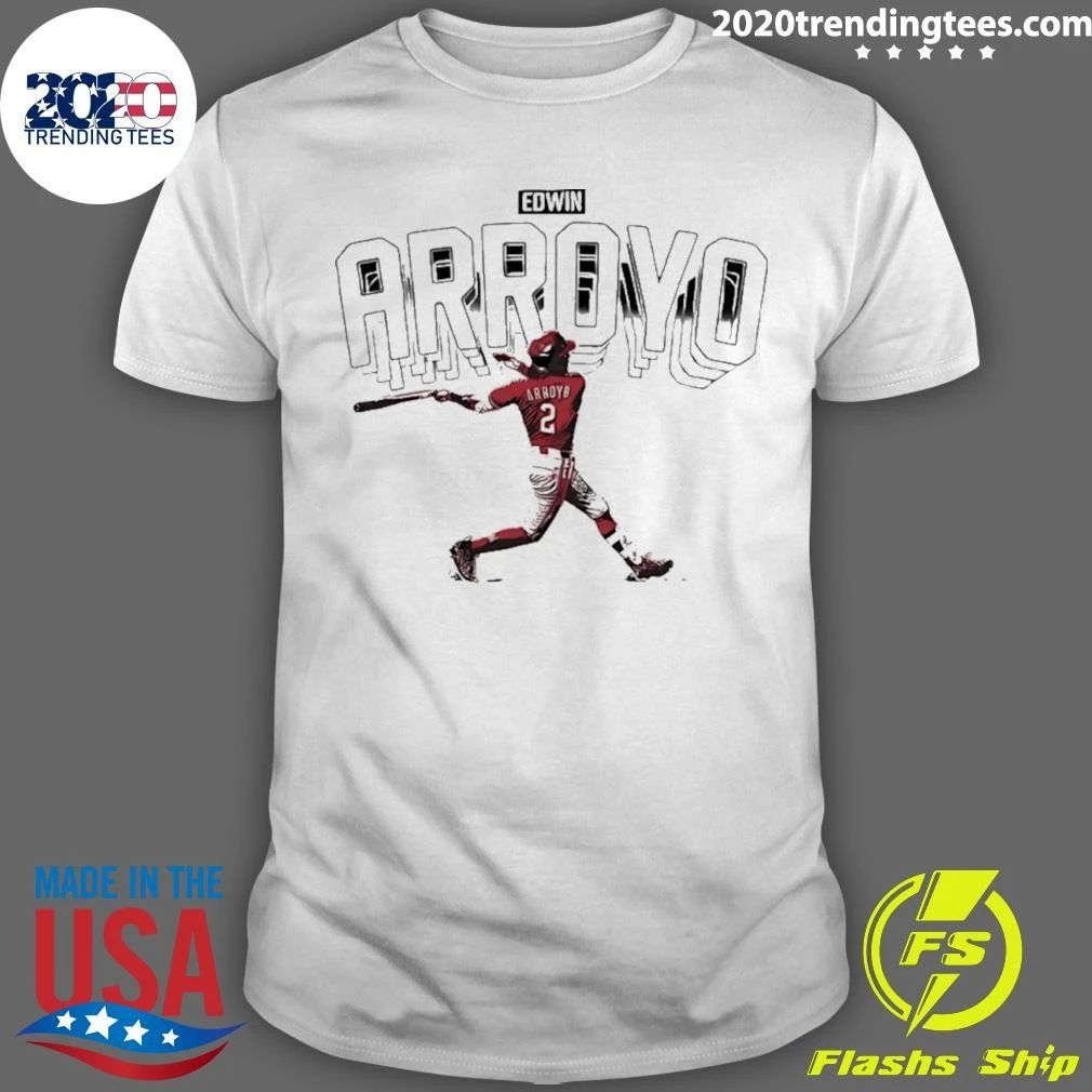 Edwin Arroyo Showtime Cincinnati Reds Baseball Shirt