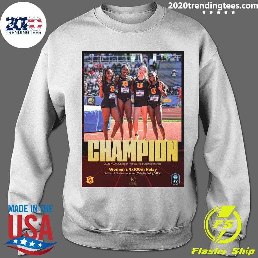 Champion 2026 NCAA Outdoor Track & Field Championships Women’s 4x100m Relay Shirt