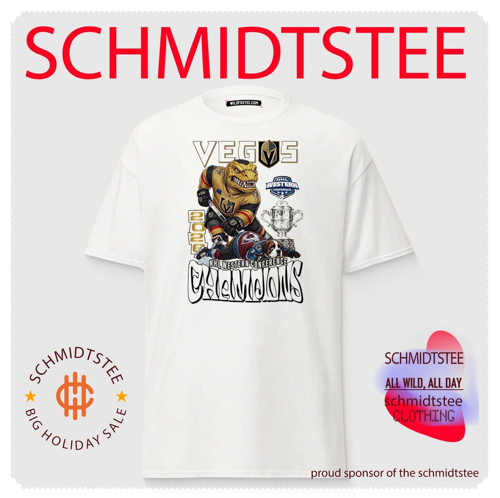 Vegas Golden Knights Western Conference Champions 2026 mascot shirt