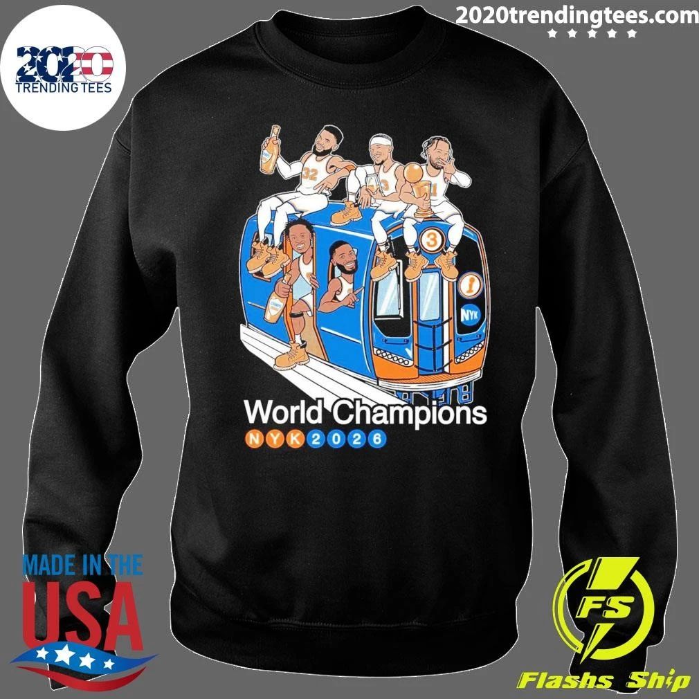 NY World Champions NYK 2026 Tee Shirt