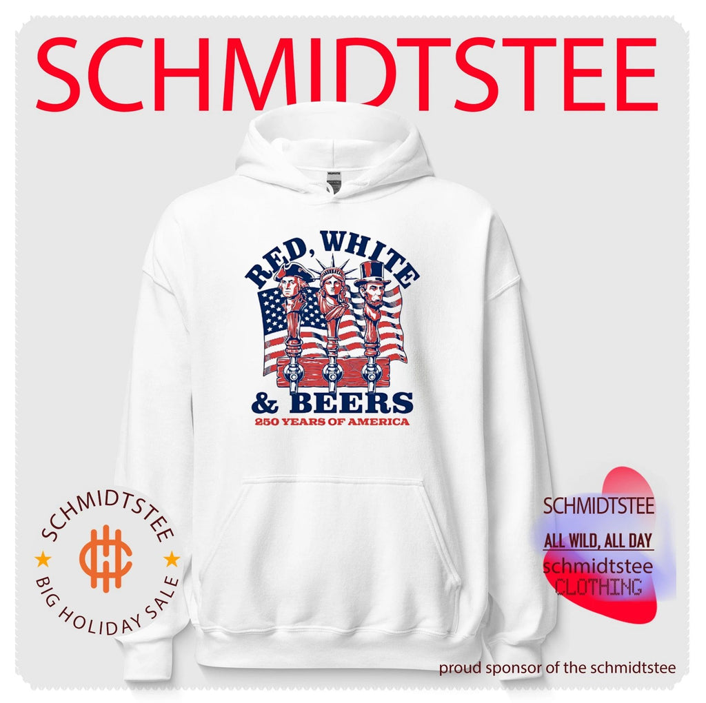 Red White and Beers 250 years of America 1776 2026 shirt