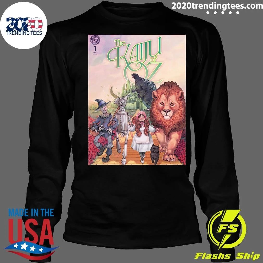 First Look At A Godzilla & Wizard Of Oz Crossover Comic The Kaiju Of Oz Shirt