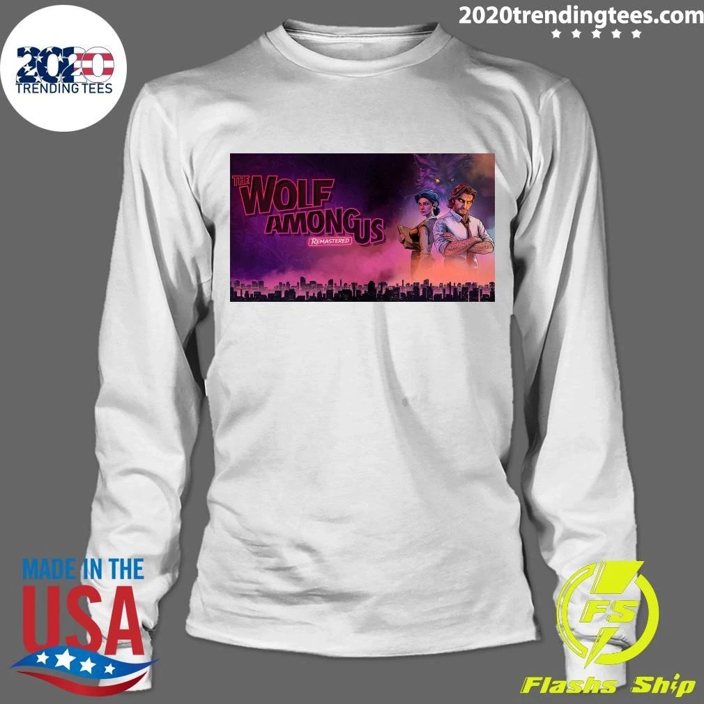 The Wolf Among US Remastered Details Shirt
